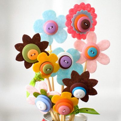 Lavoretto per la Festa della Mamma: Fantasia di Fiori