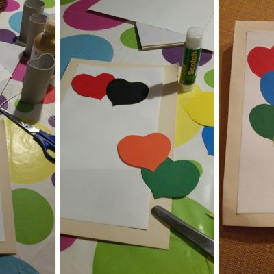 Bigliettino porta disegno per la festa del papà