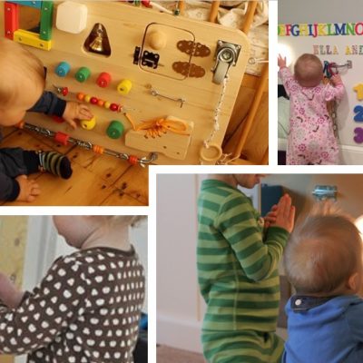 Montessori: Pannello sensoriale Fai da Te