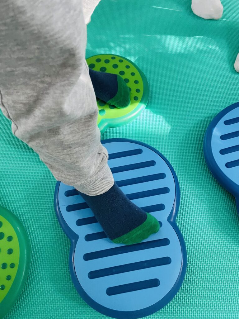 Percorso sensoriale esercizio