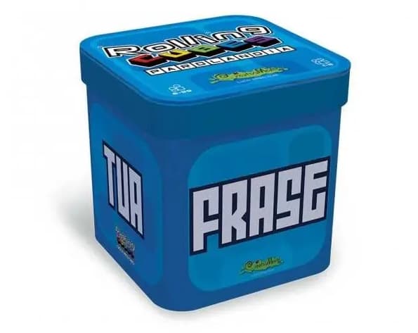 Rolling cubes Parolandia è un gioco di società rapido, avvincente ed educativo: lanciate i 13 dadi e divertitevi a comporre una frase di senso compiuto, la più lunga possibile! Liberate la fantasia e l'immaginazione, ma senza perdere di vista la grammatica! Parolandia contiene 13 dadi in legno FSC su cui vi sono parole italiane, permettono di fare tre giochi diversi (presentati nel libretto di istruzioni) e anche un solitario.