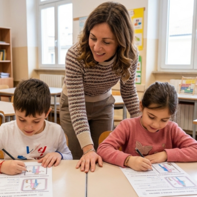 Come insegnare destra e sinistra ai bambini: attività pratiche e giochi per la classe