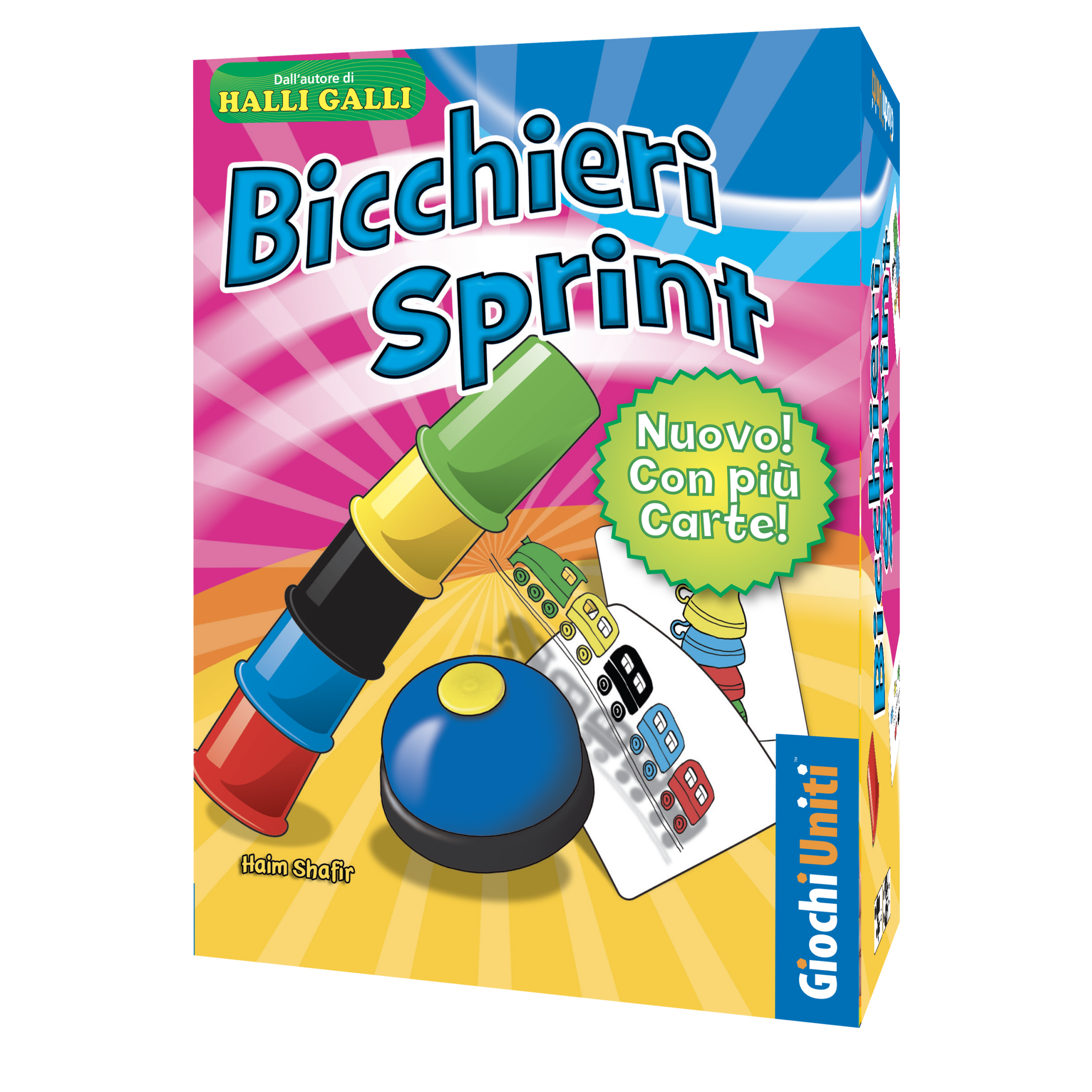 bicchieri sprint per allenare memoria e attenzione nei bambini