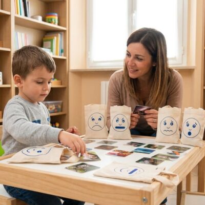 Autismo e teoria della mente: come usare un gioco di abbinamento emotivo in terapia