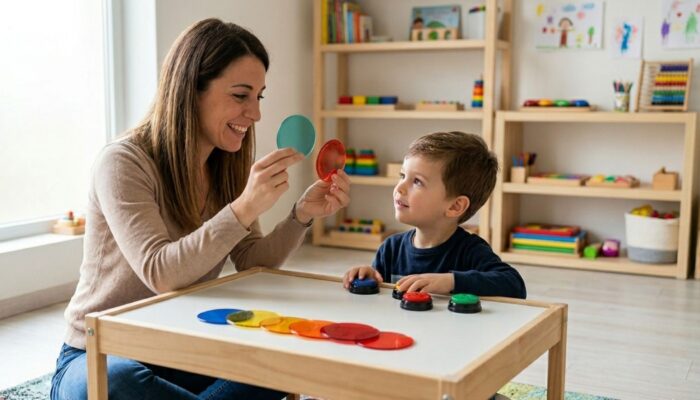 Giochi sensoriali nell’autismo: attività per stimolare attenzione, comunicazione e linguaggio