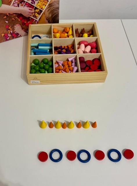 Sequenze di figure geometriche colorate con Sort N’ Design per la stimolazione delle funzioni esecutive negli anziani