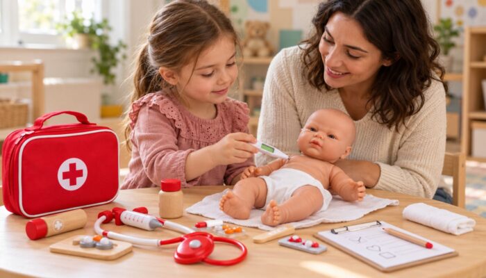 Preparare i bambini alla visita medica: l’autonomia possibile con il gioco del dottore